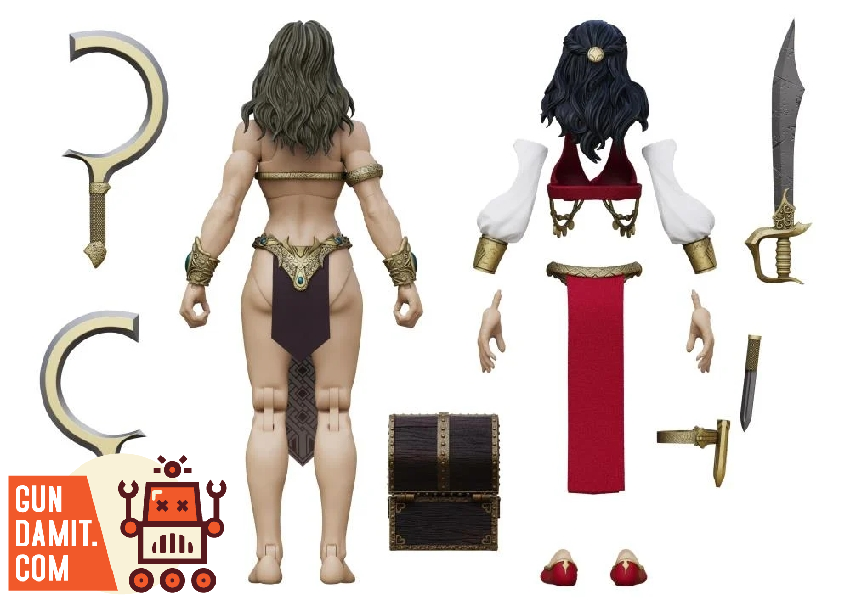 Boss Fight Studio Conan HACKS Belit Queen of the Black Coast 1/12 Action Figure view 2 Boss Fight Studio Conan HACKS Belit Queen of the Black Coast 1/12 Action Figure view 2