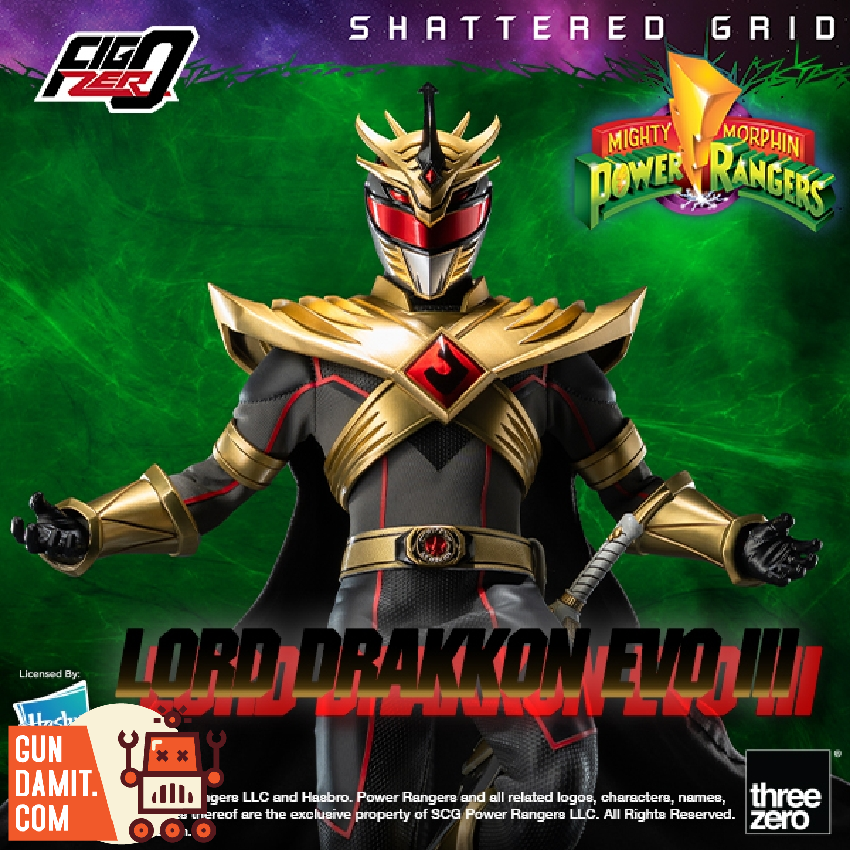 Threezero 3Z1026 Power Rangers Lord Drakkon Evo III view 10 Threezero 3Z1026 Power Rangers Lord Drakkon Evo III view 10