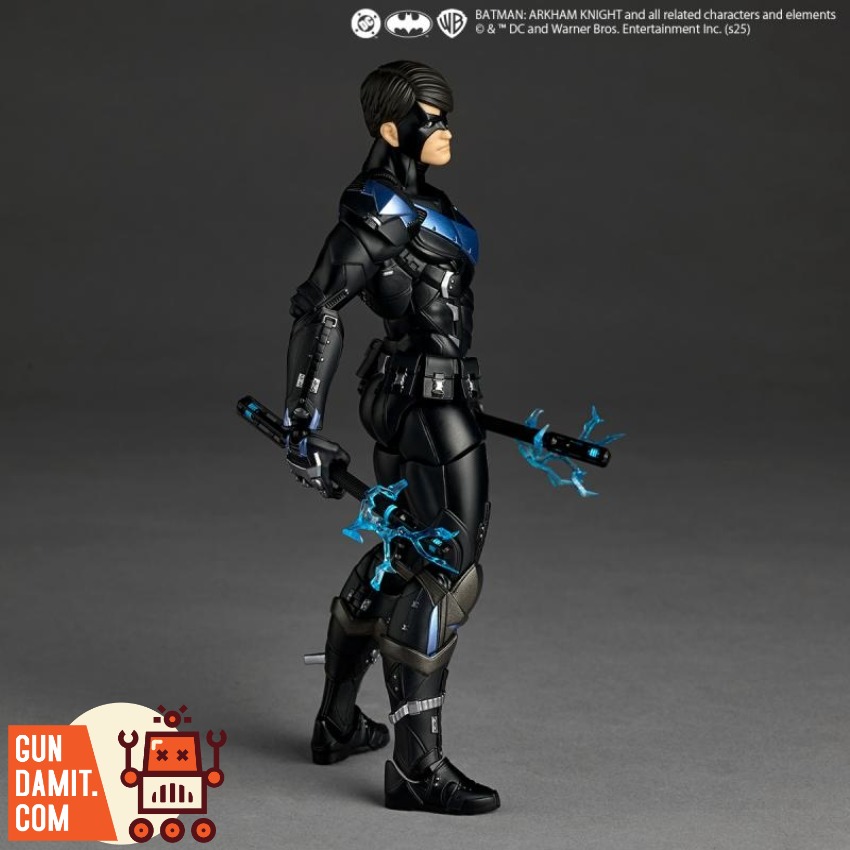 KAIYODO Revoltech DC Batman Arkham Nightwing Figure view 8 KAIYODO Revoltech DC Batman Arkham Nightwing Figure view 8