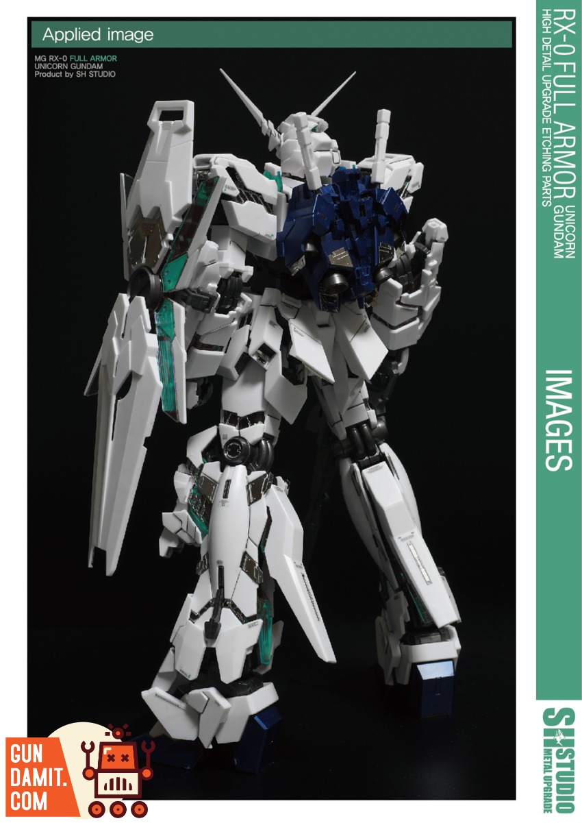 SH Studio MG Full Armor Unicorn Gundam Etching Sheet view 11 SH Studio MG Full Armor Unicorn Gundam Etching Sheet view 11