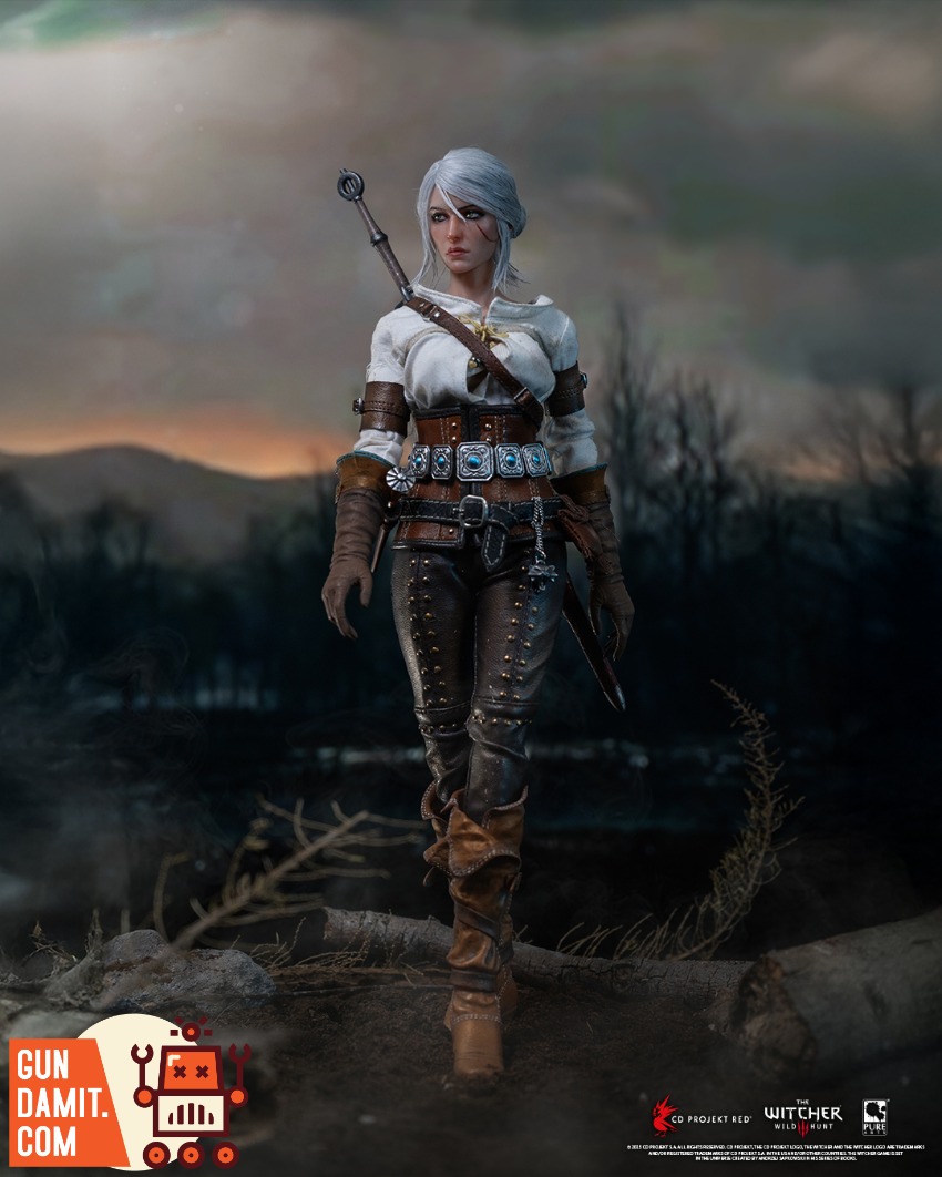 PureArts 1/6 Witcher 3 Wild Hunt Ciri view 5 PureArts 1/6 Witcher 3 Wild Hunt Ciri view 5