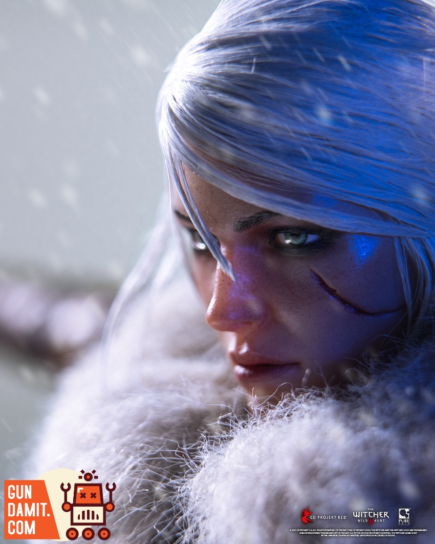 PureArts 1/6 Witcher 3 Wild Hunt Ciri view 31 PureArts 1/6 Witcher 3 Wild Hunt Ciri view 31
