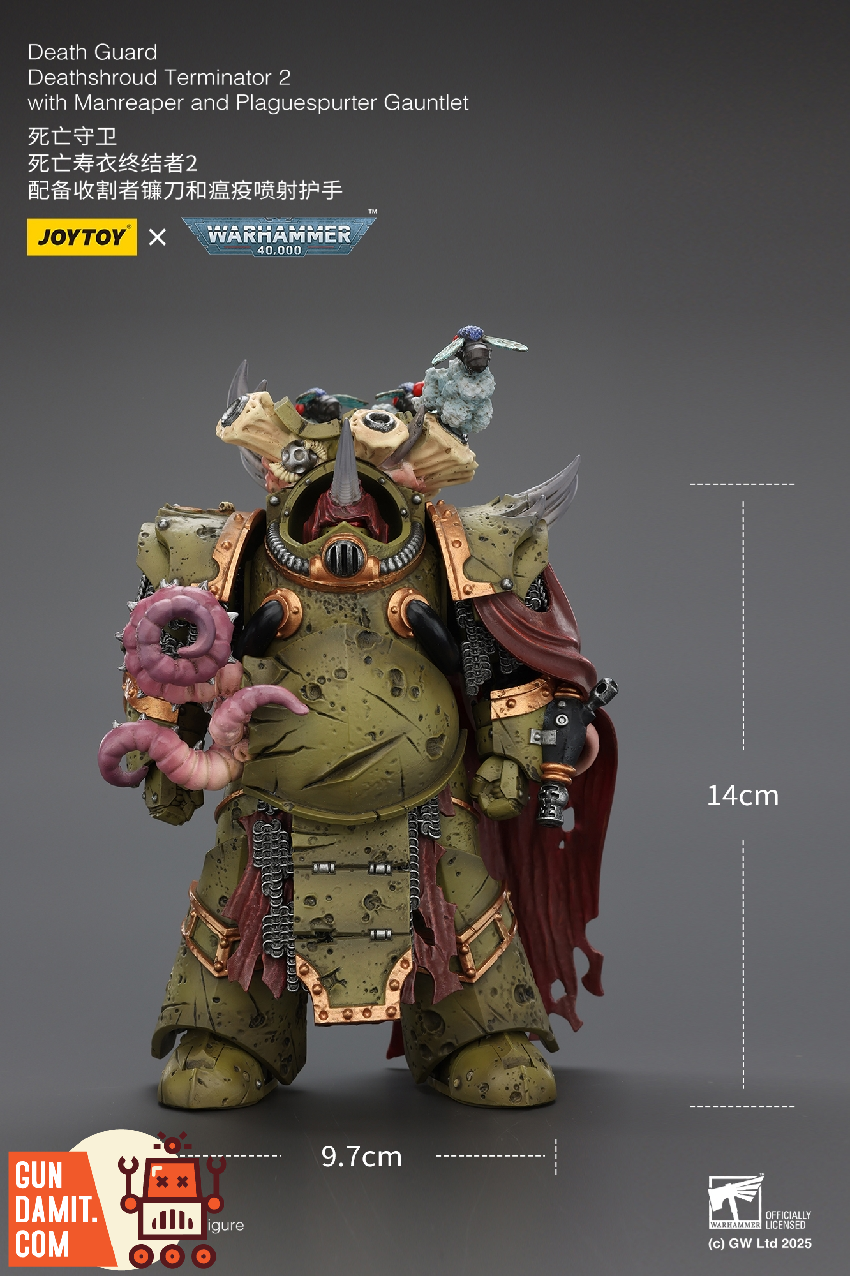 JoyToy JT02595 WH40K Death Guard Deathshroud Terminator 2 view 21 JoyToy JT02595 WH40K Death Guard Deathshroud Terminator 2 view 21