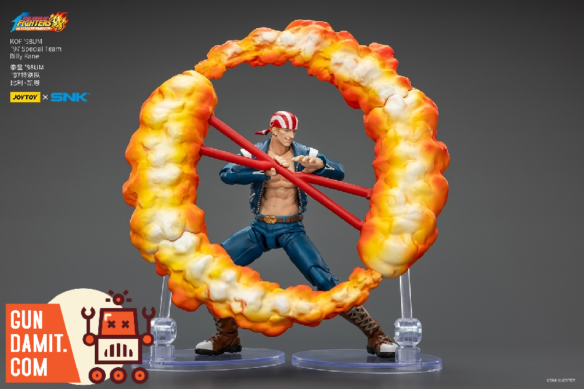JoyToy JT02618 1/18 KOF 98UM Billy Kane Action Figure view 13 JoyToy JT02618 1/18 KOF 98UM Billy Kane Action Figure view 13