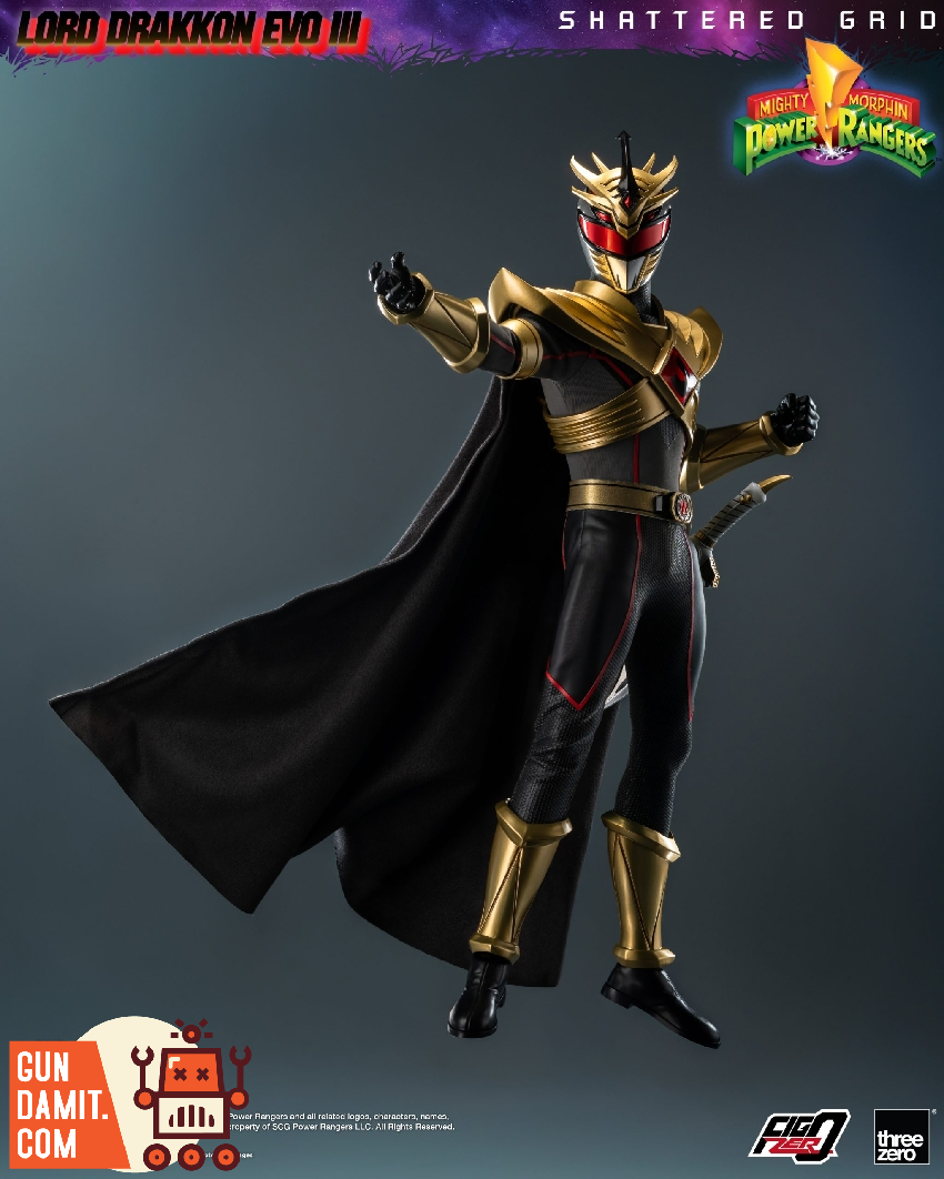 Threezero 3Z1026 Power Rangers Lord Drakkon Evo III view 5 Threezero 3Z1026 Power Rangers Lord Drakkon Evo III view 5