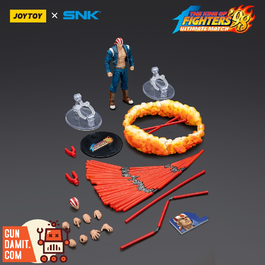 JoyToy JT02618 1/18 KOF 98UM Billy Kane Action Figure view 5 JoyToy JT02618 1/18 KOF 98UM Billy Kane Action Figure view 5