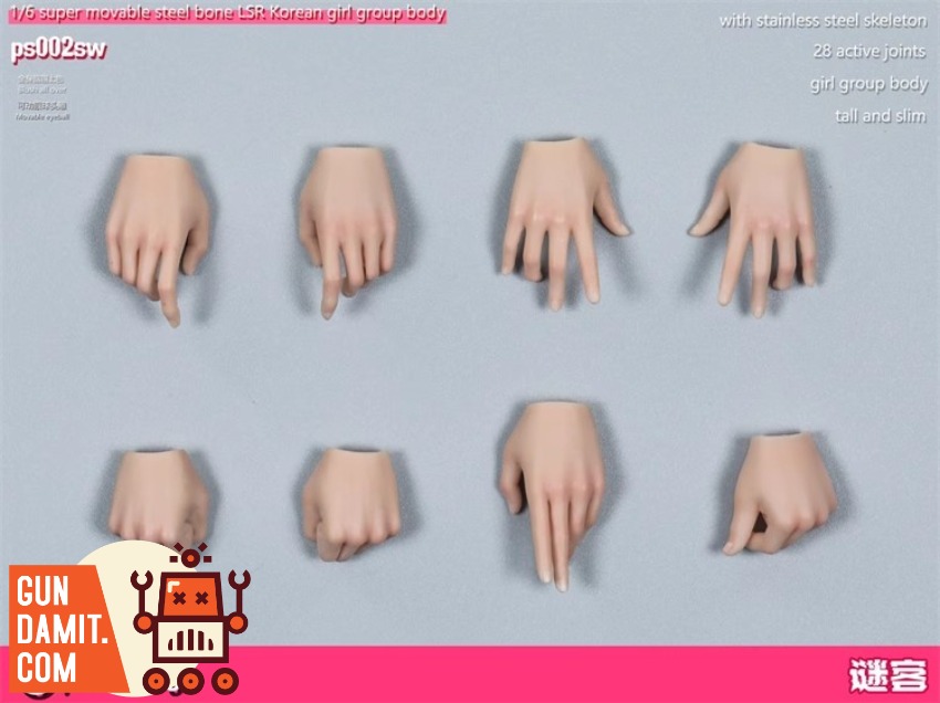Puzzle Toys 1/6 PS001SW Seamless Female Body Wheat Skin view 1 Puzzle Toys 1/6 PS001SW Seamless Female Body Wheat Skin view 1