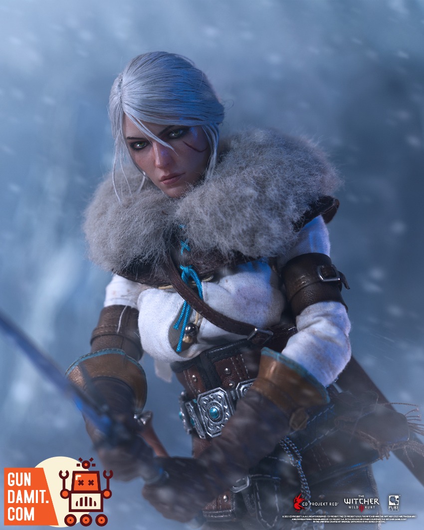 PureArts 1/6 Witcher 3 Wild Hunt Ciri view 35 PureArts 1/6 Witcher 3 Wild Hunt Ciri view 35