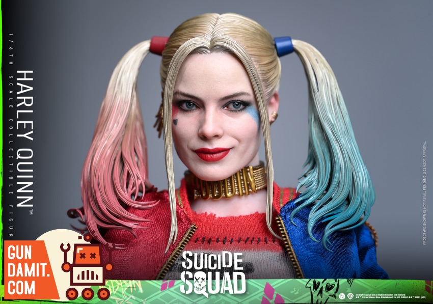 Hot Toys MMS841 Suicide Squad Harley Quinn Gel Hair view 18 Hot Toys MMS841 Suicide Squad Harley Quinn Gel Hair view 18