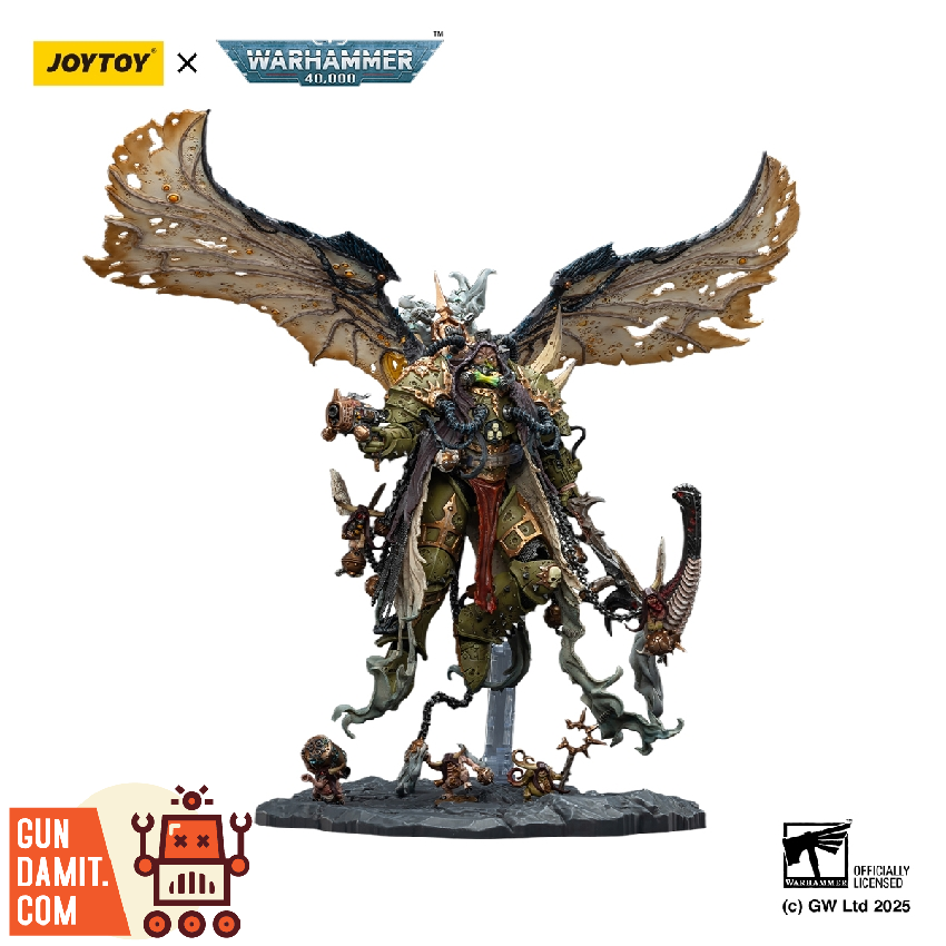 JoyToy JT02564 WH40K Mortarion Daemon Primarch of Nurgle view 9 JoyToy JT02564 WH40K Mortarion Daemon Primarch of Nurgle view 9
