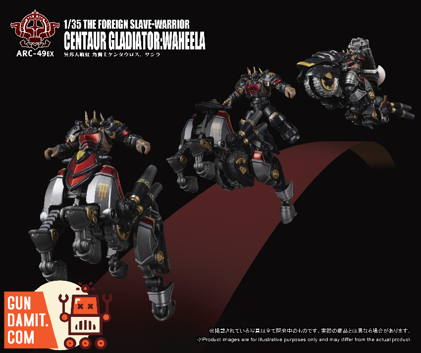 Toys Alliance Archecore ARC-49EX Centaur Gladiator Waheela view 1 Toys Alliance Archecore ARC-49EX Centaur Gladiator Waheela view 1