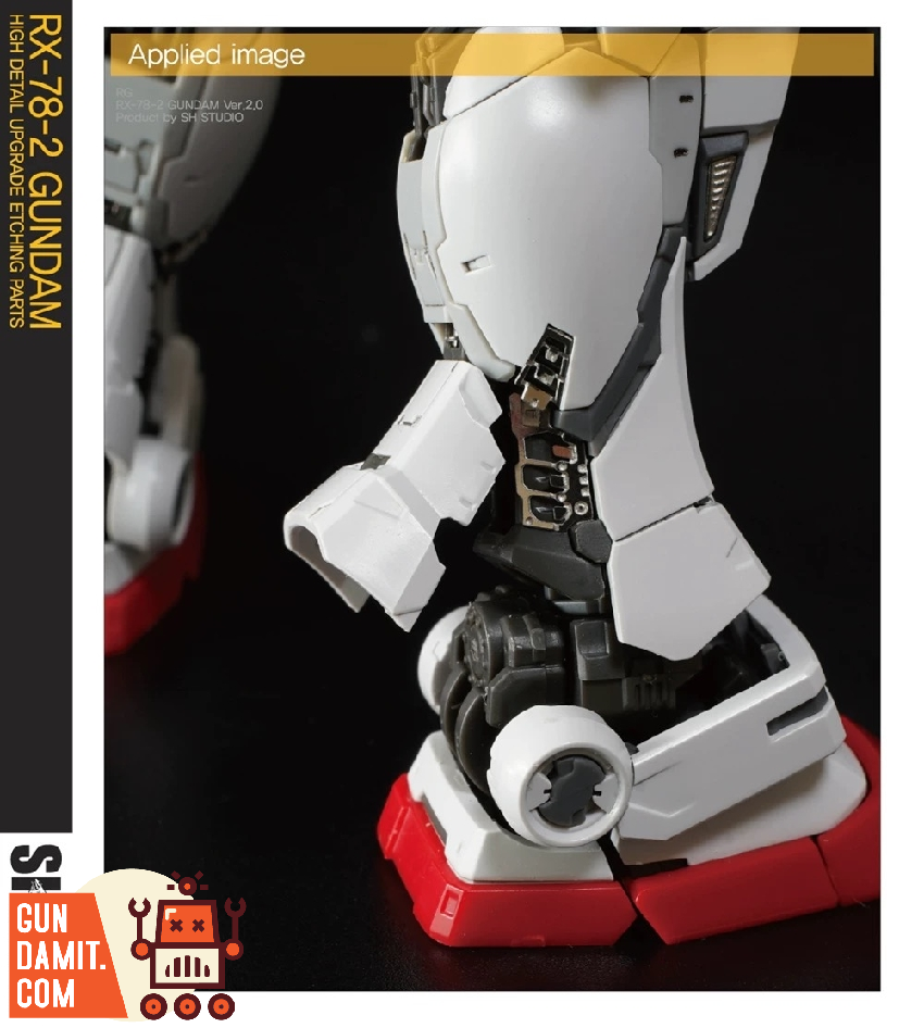 SH Studio RG RX-78-2 Gundam Ver 2.0 Etching Parts view 8 SH Studio RG RX-78-2 Gundam Ver 2.0 Etching Parts view 8
