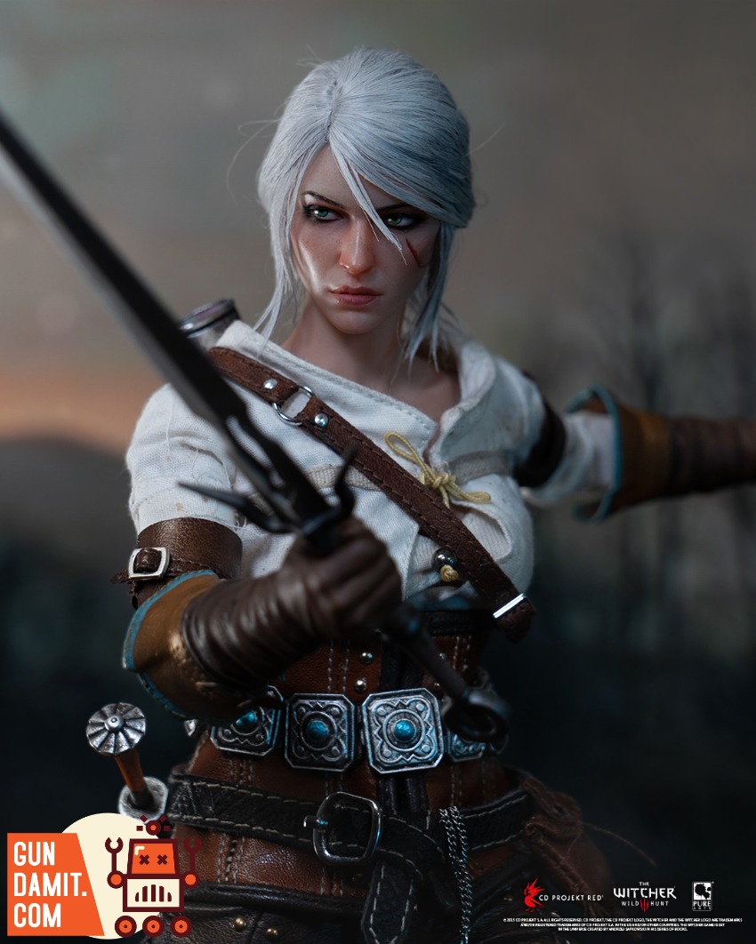 PureArts 1/6 Witcher 3 Wild Hunt Ciri view 12 PureArts 1/6 Witcher 3 Wild Hunt Ciri view 12