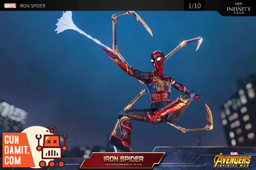 ZT Toys Iron Spider 2.0 Avengers Infinity War view 5 ZT Toys Iron Spider 2.0 Avengers Infinity War view 5