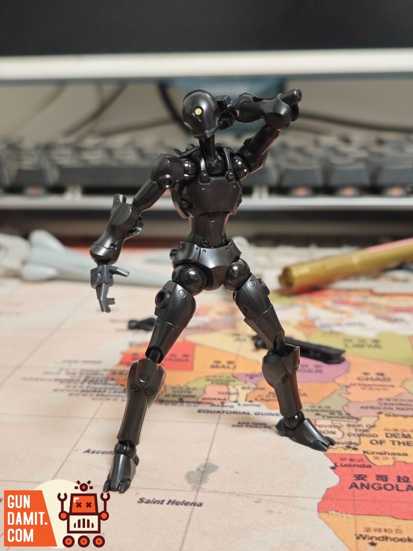 Sheik Mainland 1/18 Xenostrike Metallic Black Model Kit view 6 Sheik Mainland 1/18 Xenostrike Metallic Black Model Kit view 6