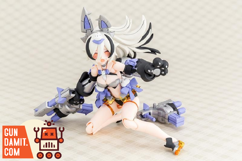 Kotobukiya KP850 Megami Device Puni Mofu Gin Lang Kit view 1 Kotobukiya KP850 Megami Device Puni Mofu Gin Lang Kit view 1