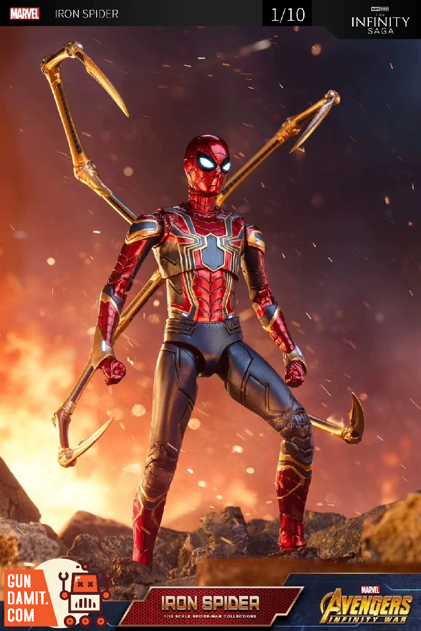 ZT Toys Iron Spider 2.0 Avengers Infinity War view 16 ZT Toys Iron Spider 2.0 Avengers Infinity War view 16