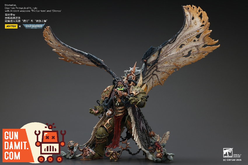 JoyToy JT02564 WH40K Mortarion Daemon Primarch of Nurgle view 18 JoyToy JT02564 WH40K Mortarion Daemon Primarch of Nurgle view 18