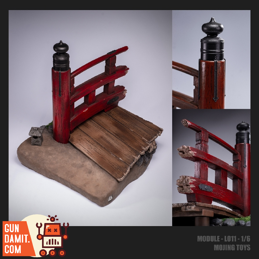 Mojing Toys 1/6 L011C Cuiying Broken Bridge Diorama Base view 15 Mojing Toys 1/6 L011C Cuiying Broken Bridge Diorama Base view 15