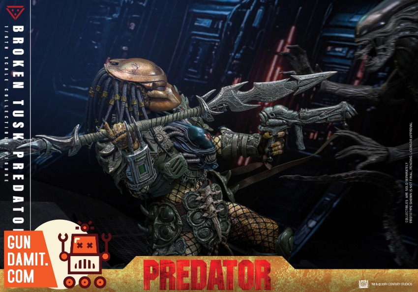 Hot Toys 1/6 CMS029 Broken Tusk Predator view 12 Hot Toys 1/6 CMS029 Broken Tusk Predator view 12