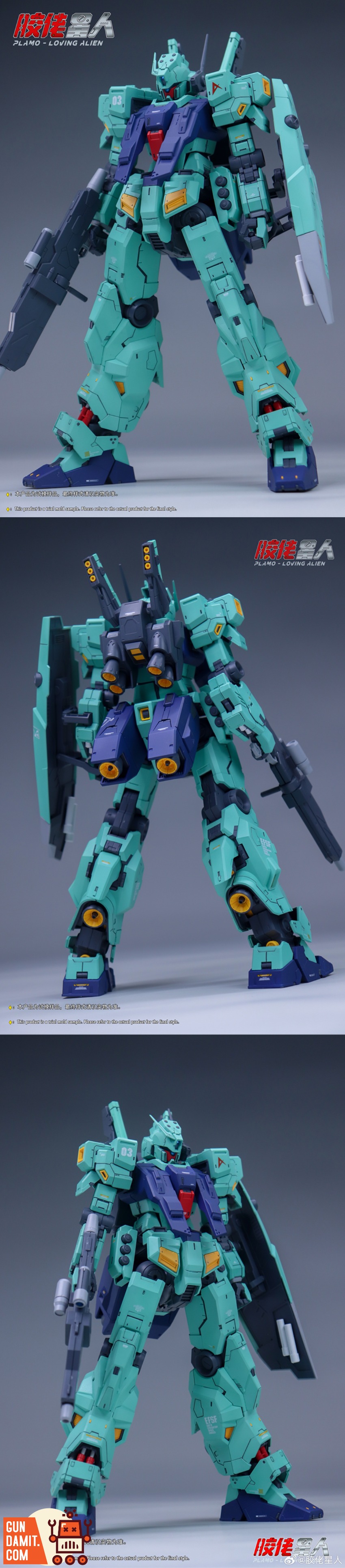 Plamo Loving Alien 1/100 JT A Custom Type Kit view 10 Plamo Loving Alien 1/100 JT A Custom Type Kit view 10