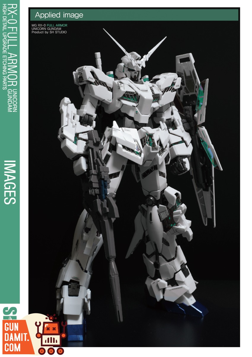 SH Studio MG Full Armor Unicorn Gundam Etching Sheet view 10 SH Studio MG Full Armor Unicorn Gundam Etching Sheet view 10