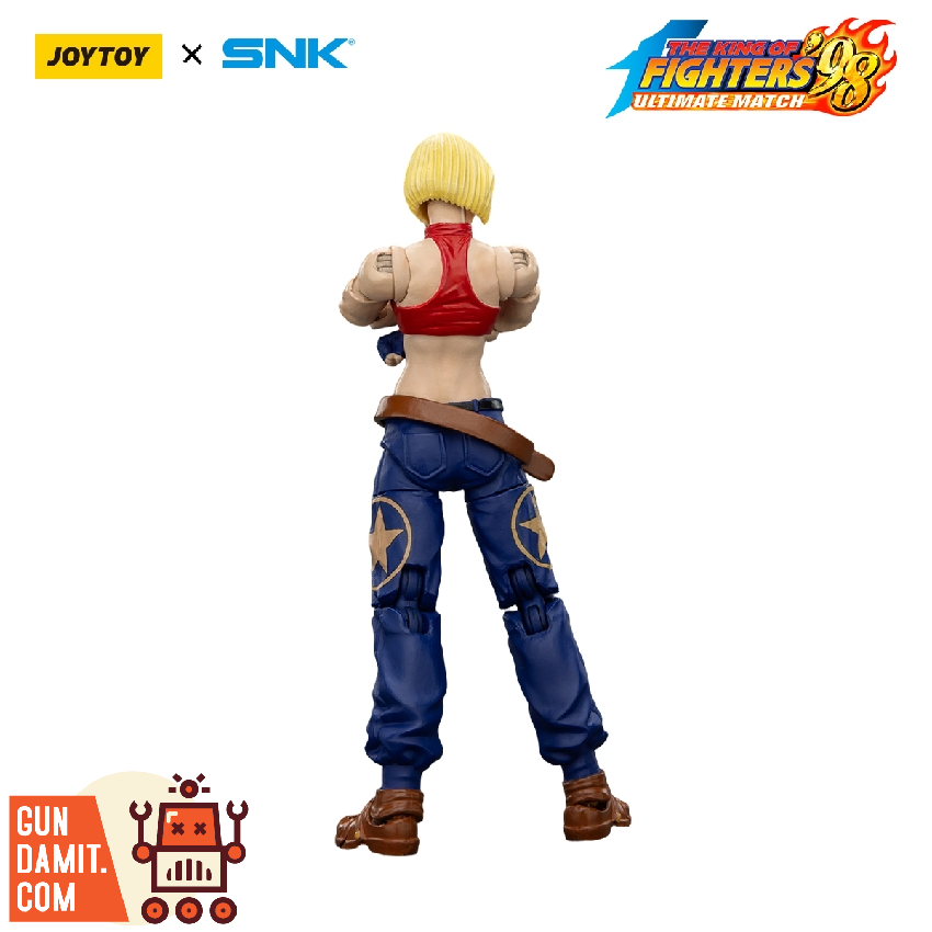 JoyToy JT02625 1/18 KOF 98UM Blue Mary Action Figure view 7 JoyToy JT02625 1/18 KOF 98UM Blue Mary Action Figure view 7