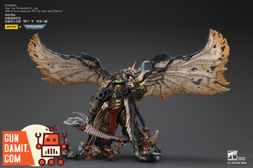 JoyToy JT02564 WH40K Mortarion Daemon Primarch of Nurgle view 17 JoyToy JT02564 WH40K Mortarion Daemon Primarch of Nurgle view 17