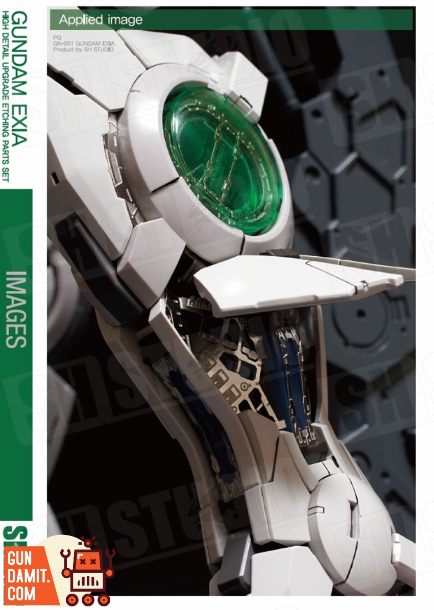 SH Studio PG GN-001 Exia Gundam Metal Etching Sheet view 9 SH Studio PG GN-001 Exia Gundam Metal Etching Sheet view 9