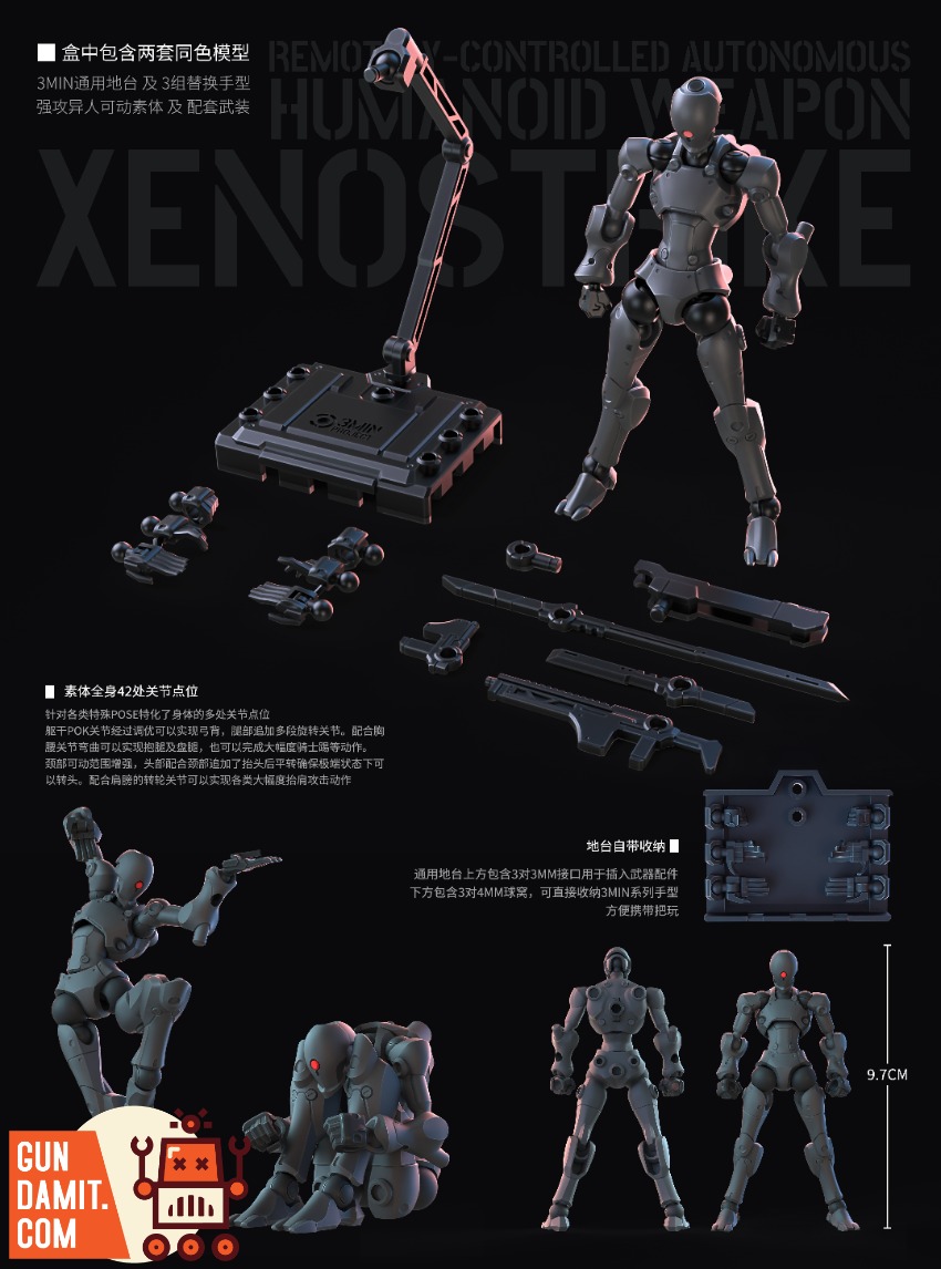 Sheik Mainland 1/18 Xenostrike Grey Version Model Kit view 50 Sheik Mainland 1/18 Xenostrike Grey Version Model Kit view 50
