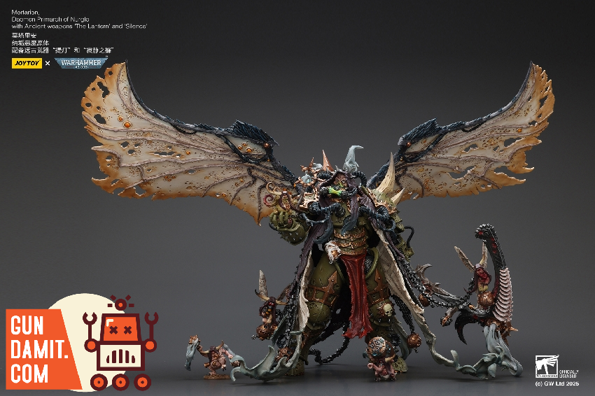 JoyToy JT02564 WH40K Mortarion Daemon Primarch of Nurgle view 19 JoyToy JT02564 WH40K Mortarion Daemon Primarch of Nurgle view 19