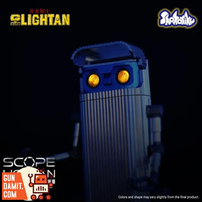 Shohoriku SK0061 Tatsunoko Gold Lightan Lens-man Die-Cast Figure view 7 Shohoriku SK0061 Tatsunoko Gold Lightan Lens-man Die-Cast Figure view 7