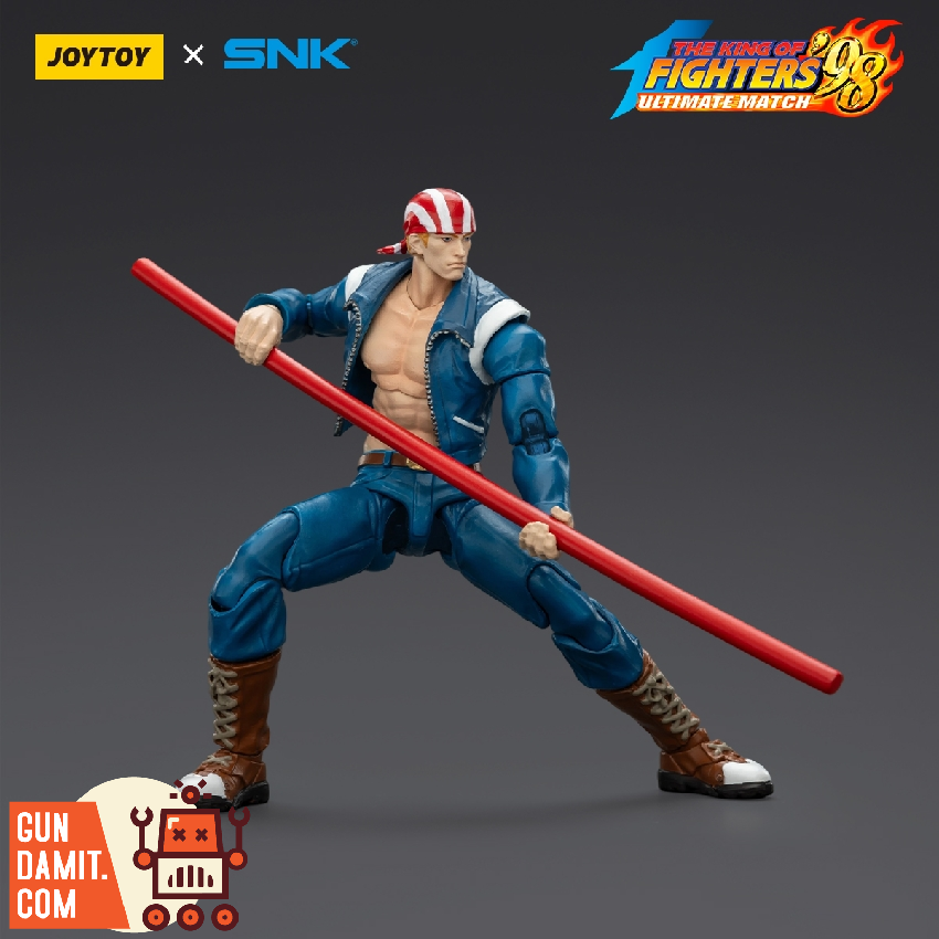 JoyToy JT02618 1/18 KOF 98UM Billy Kane Action Figure view 3 JoyToy JT02618 1/18 KOF 98UM Billy Kane Action Figure view 3