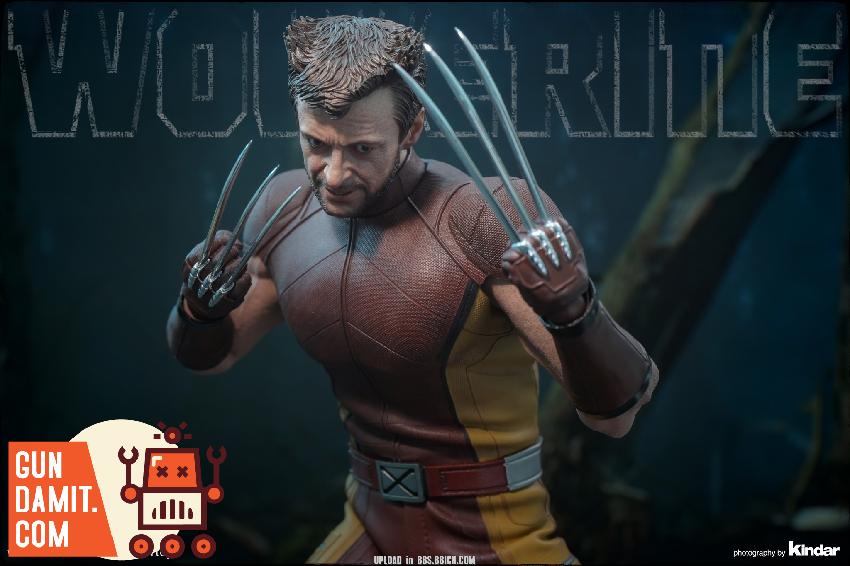 Hot Toys MMS831 Wolverine Classic Brown Suit 1/6 Figure view 1 Hot Toys MMS831 Wolverine Classic Brown Suit 1/6 Figure view 1