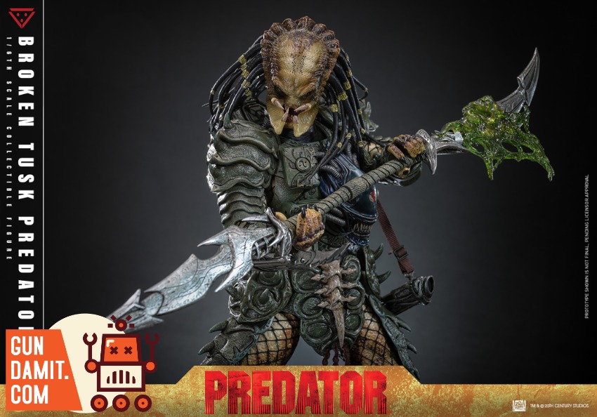 Hot Toys 1/6 CMS029 Broken Tusk Predator view 11 Hot Toys 1/6 CMS029 Broken Tusk Predator view 11