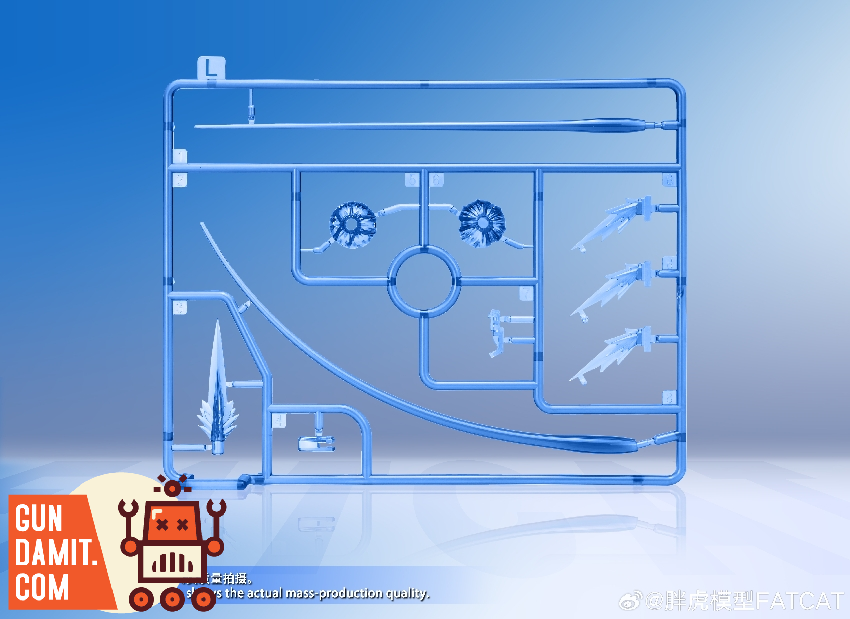 Fat Cat 1/100 Blue Yuanzu Gundam Model Kit view 12 Fat Cat 1/100 Blue Yuanzu Gundam Model Kit view 12