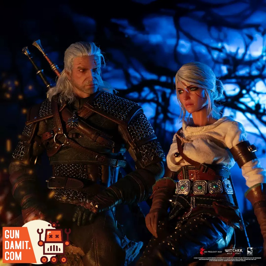 PureArts 1/6 Witcher 3 Wild Hunt Ciri view 2 PureArts 1/6 Witcher 3 Wild Hunt Ciri view 2