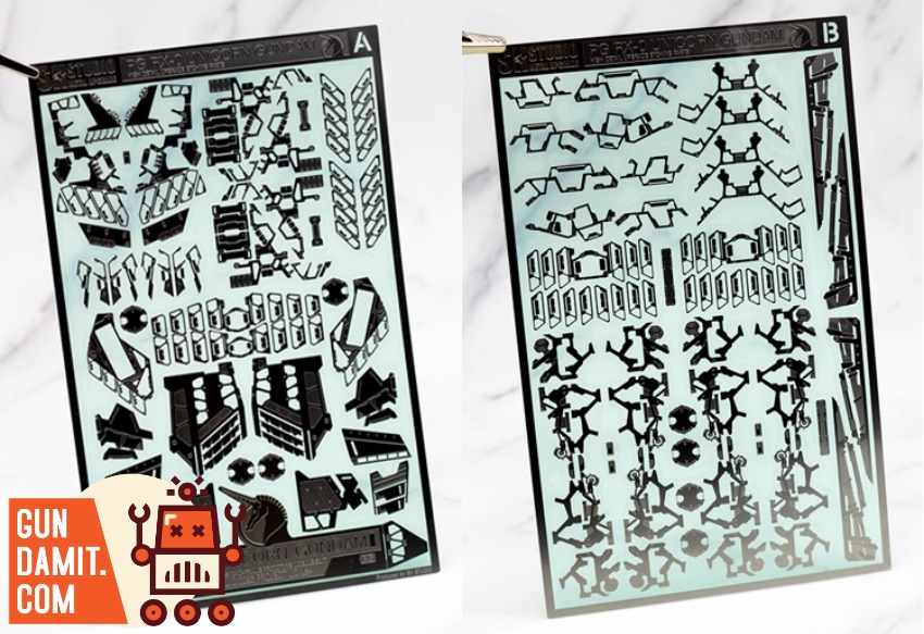SH Studio PG RX-0 Phoenix Unicorn Gundam 03 Etching Sheet view 4 SH Studio PG RX-0 Phoenix Unicorn Gundam 03 Etching Sheet view 4