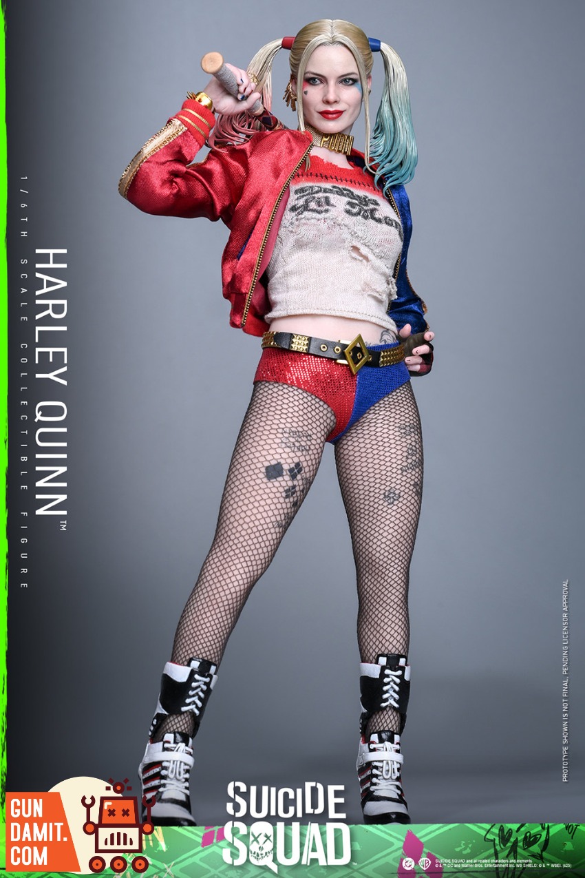 Hot Toys MMS841 Suicide Squad Harley Quinn Gel Hair view 11 Hot Toys MMS841 Suicide Squad Harley Quinn Gel Hair view 11