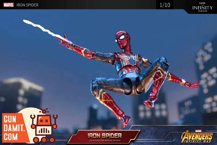 ZT Toys Iron Spider 2.0 Avengers Infinity War view 8 ZT Toys Iron Spider 2.0 Avengers Infinity War view 8