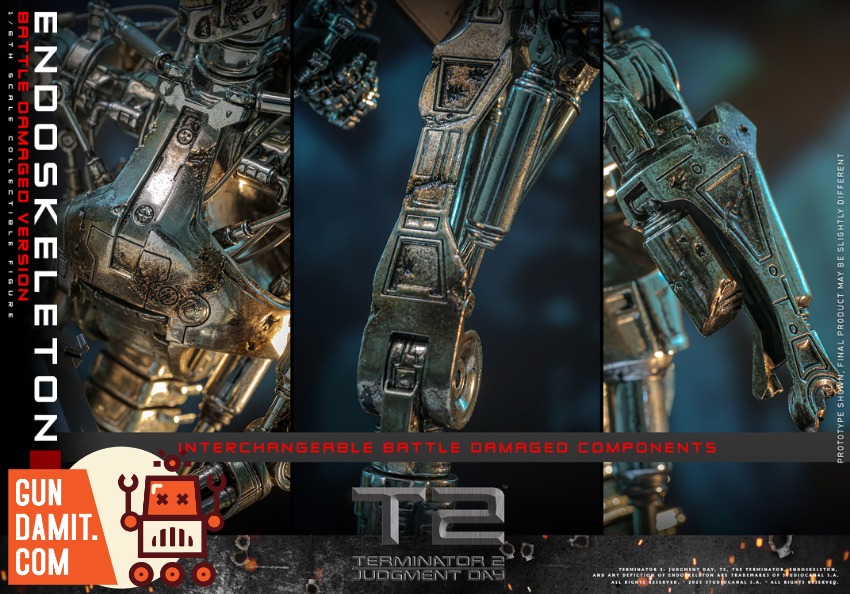Hot Toys MMS840D77 T-800 Endoskeleton Battle Damaged view 19 Hot Toys MMS840D77 T-800 Endoskeleton Battle Damaged view 19