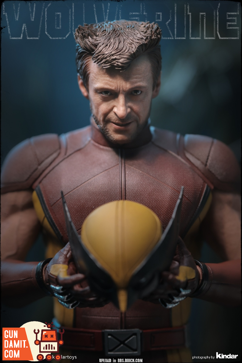 Hot Toys MMS831 Wolverine Classic Brown Suit 1/6 Figure view 6 Hot Toys MMS831 Wolverine Classic Brown Suit 1/6 Figure view 6