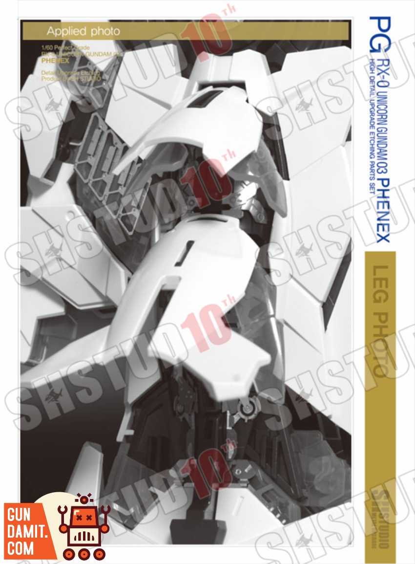 SH Studio PG RX-0 Phoenix Unicorn Gundam 03 Etching Sheet view 15 SH Studio PG RX-0 Phoenix Unicorn Gundam 03 Etching Sheet view 15