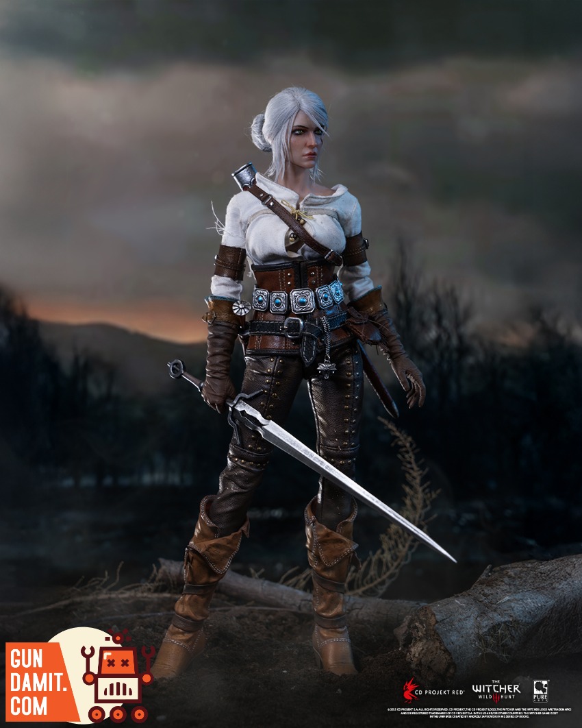 PureArts 1/6 Witcher 3 Wild Hunt Ciri view 8 PureArts 1/6 Witcher 3 Wild Hunt Ciri view 8