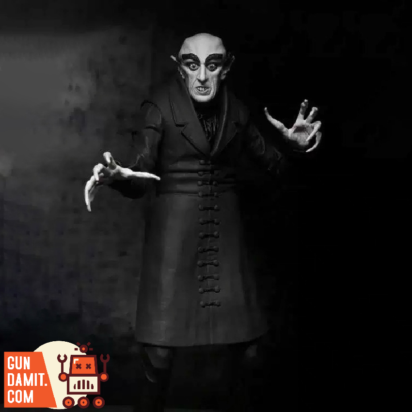 NECA Universal Monsters Count Orlok Nosferatu Black and White Action Figure view 1 NECA Universal Monsters Count Orlok Nosferatu Black and White Action Figure view 1