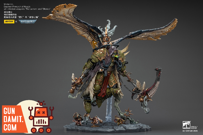 JoyToy JT02564 WH40K Mortarion Daemon Primarch of Nurgle view 13 JoyToy JT02564 WH40K Mortarion Daemon Primarch of Nurgle view 13