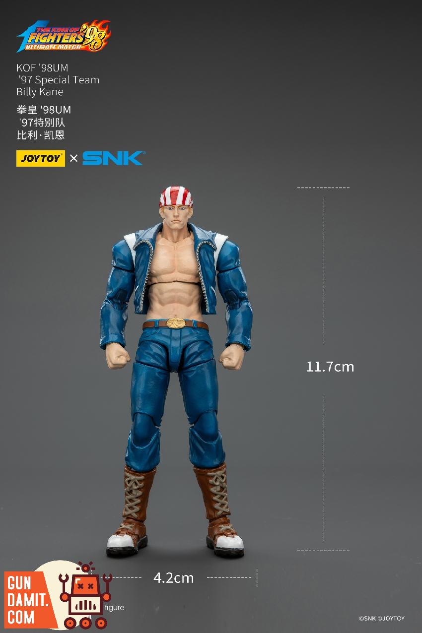 JoyToy JT02618 1/18 KOF 98UM Billy Kane Action Figure view 23 JoyToy JT02618 1/18 KOF 98UM Billy Kane Action Figure view 23