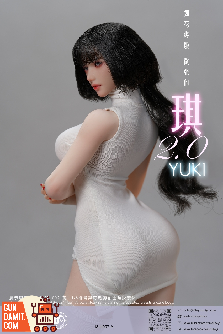 I8TOYS I8-FB-002-B Platinum Silicone Female Body 1/6 view 4 I8TOYS I8-FB-002-B Platinum Silicone Female Body 1/6 view 4