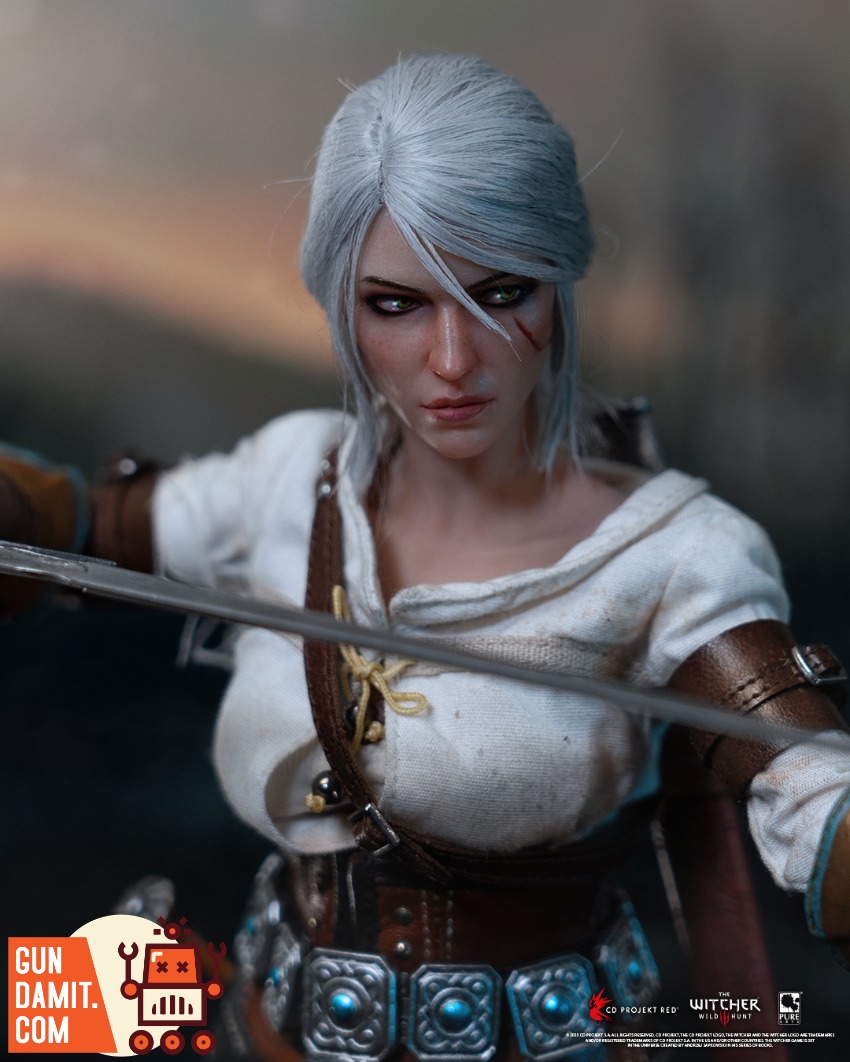 PureArts 1/6 Witcher 3 Wild Hunt Ciri view 11 PureArts 1/6 Witcher 3 Wild Hunt Ciri view 11