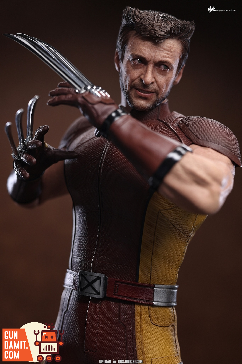 Hot Toys MMS831 Wolverine Classic Brown Suit 1/6 Figure view 30 Hot Toys MMS831 Wolverine Classic Brown Suit 1/6 Figure view 30